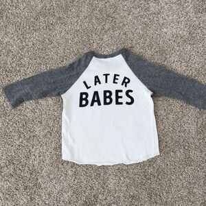 Nicky and Stella toddler boys baseball style tee t-shirt size 4T